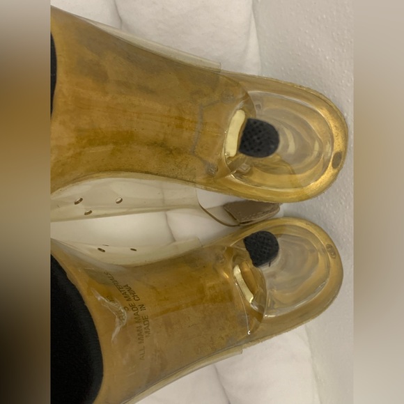 Frederick Leone - Clear acrylic/competition heels, size 5, 4” heel - Picture 2 of 6